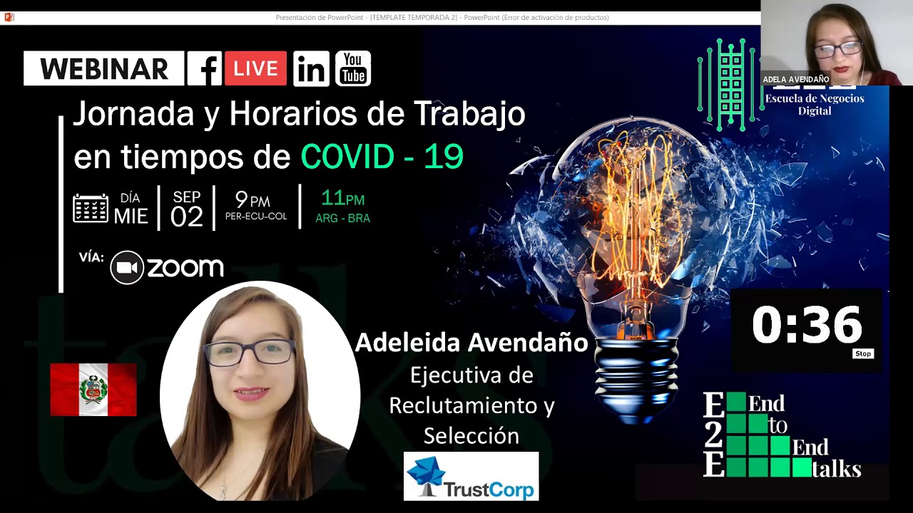 JORNADA Y HORARIOS DE TRABAJO EN TIEMPOS DE COVID-19 - YouTube