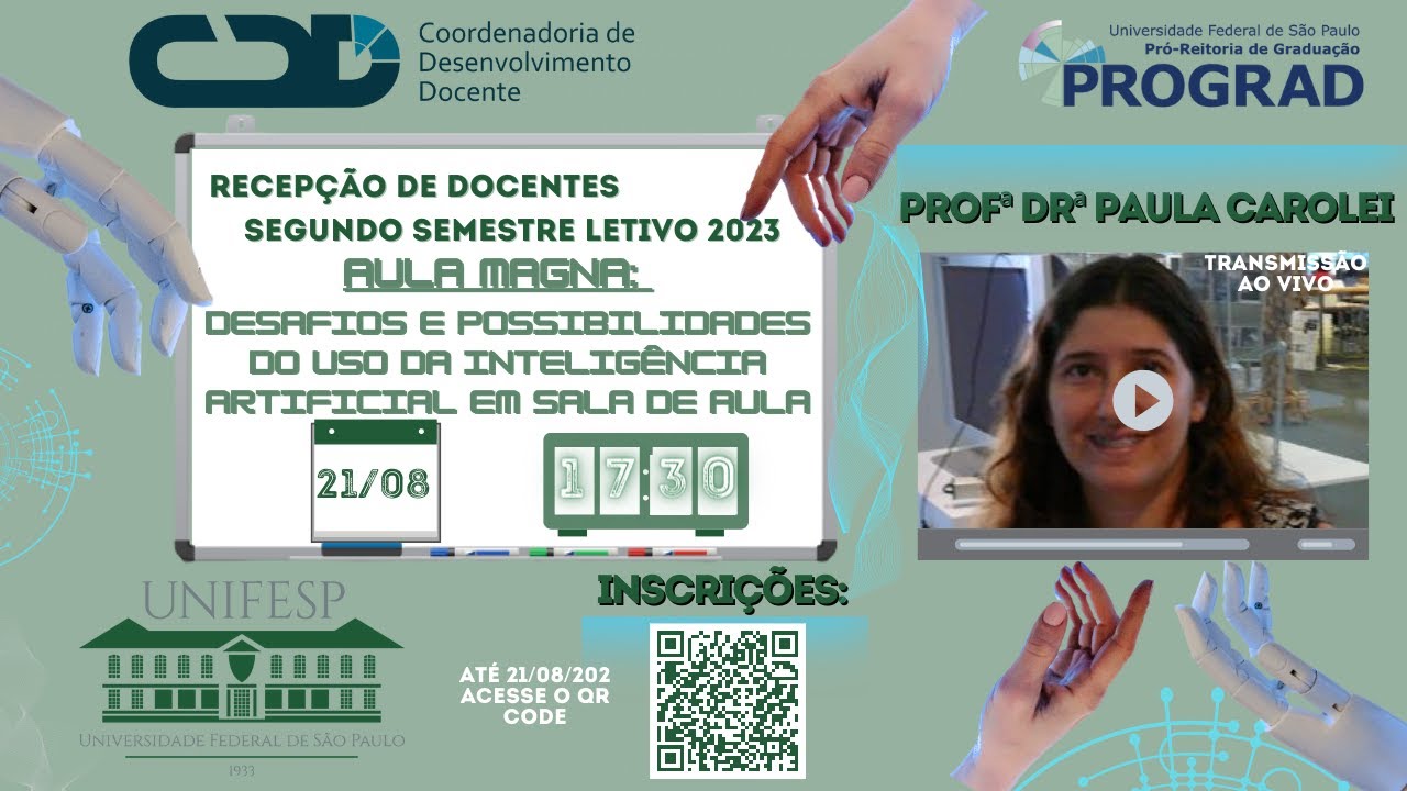 Aula Magna: Desafios e possibilidades do uso da inteligência artificial ...