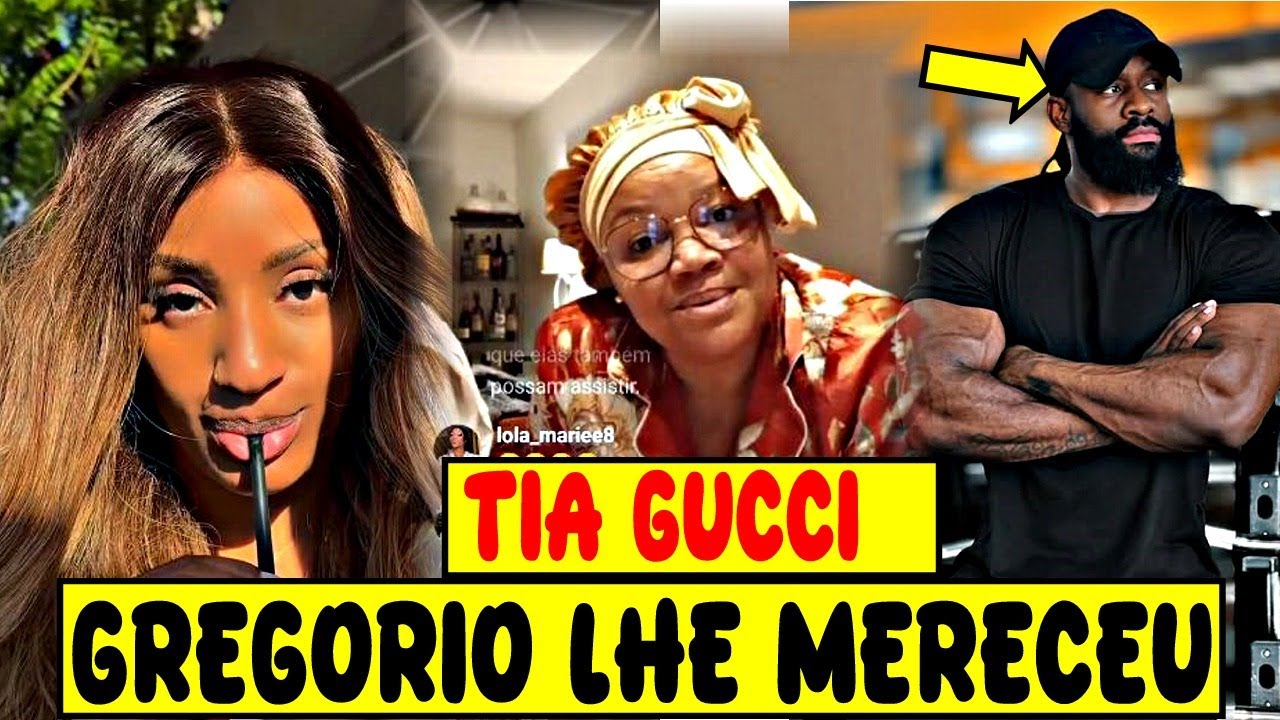 TIA GUCCI ARRASA GREGÓRIO ARTUR E DEFENDE NEIDE SÓFIA