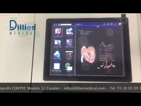 Dillies Medical - Electrocardiografo ECG 12 Canales