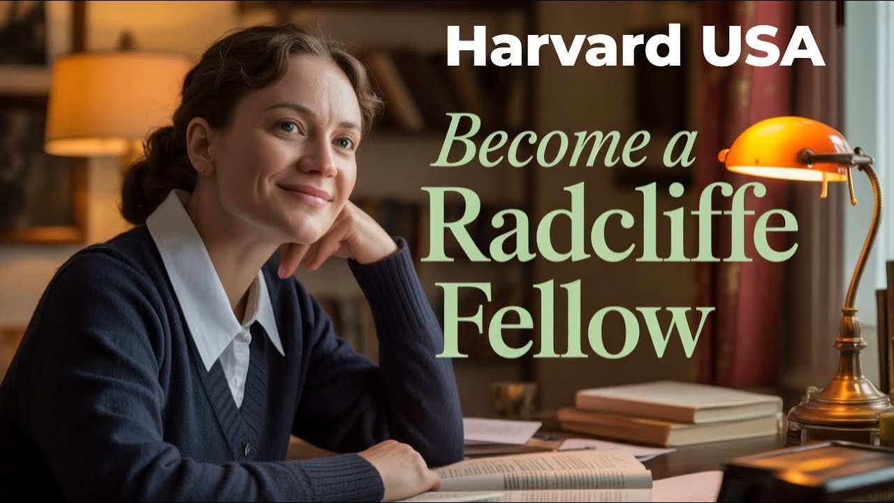 How to Become a Radcliffe Fellow at Harvard in 2025!