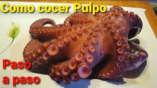 Cómo cocer pulpo congelado y preparar un delicioso Pulpo a la Gallega ✅ Trucos y Consejos