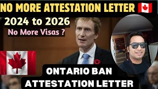 2 YEARS BAN ON ATTESTATION LETTER🇨🇦CANADA STUDY VISA NEW UPDATE 2024 🇨🇦 NO MORE STUDY VISA #canada by Navil Chawla  1,362 views 4 weeks ago 7 minutes, 54 seconds