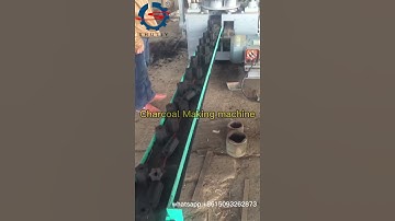 Witness the Efficiency of Our Charcoal Briquette Making Machine!#charcoalbriquettemachine