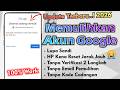 Cara Mengembalikan Akun Google Yang Hilang Karena HP Di reset Dan Lupa Sandi