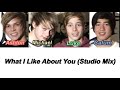 5sos  what i like about you studio mix  color coded lyrics