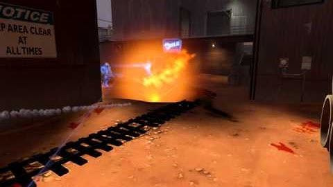 The Amazing Flying Pyro - TF2 Replay