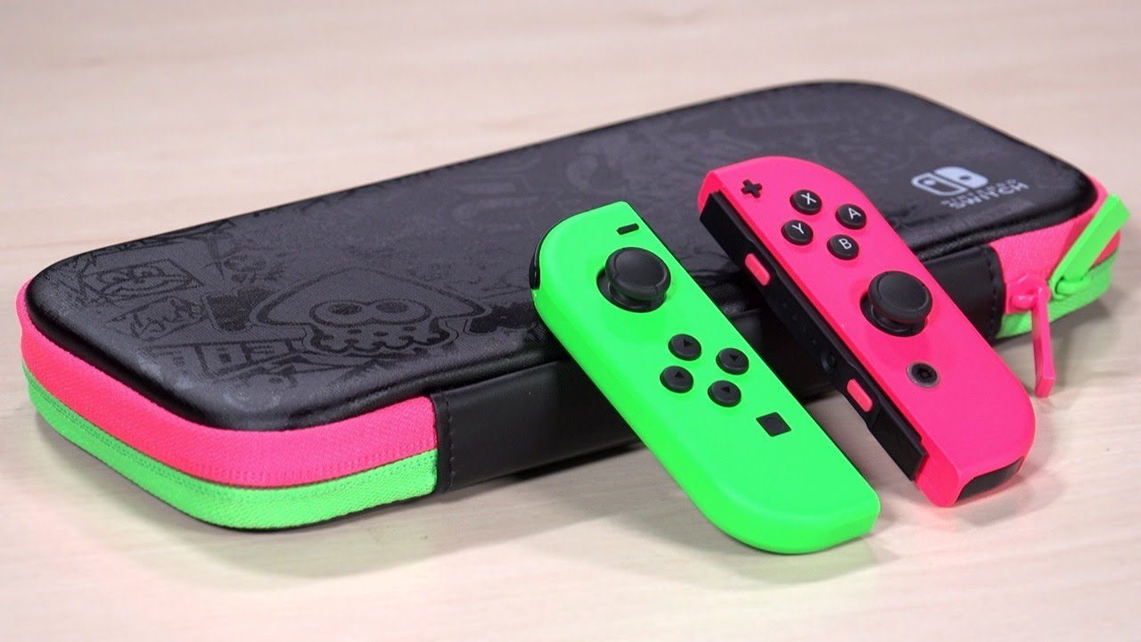 Console Nintendo Switch Neon + 2 jeux + Accessoire de protection