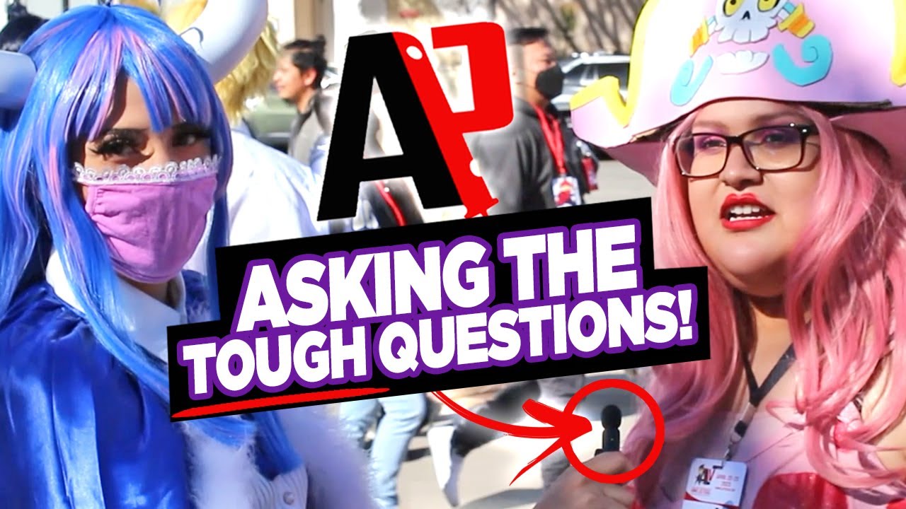 Asking Cosplayers The Hard Hitting Questions! | Anime Pasadena 2022