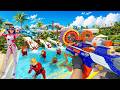 Nerf War | Water Park & SPA Battle Collection 18 (Nerf First Person Shooter)