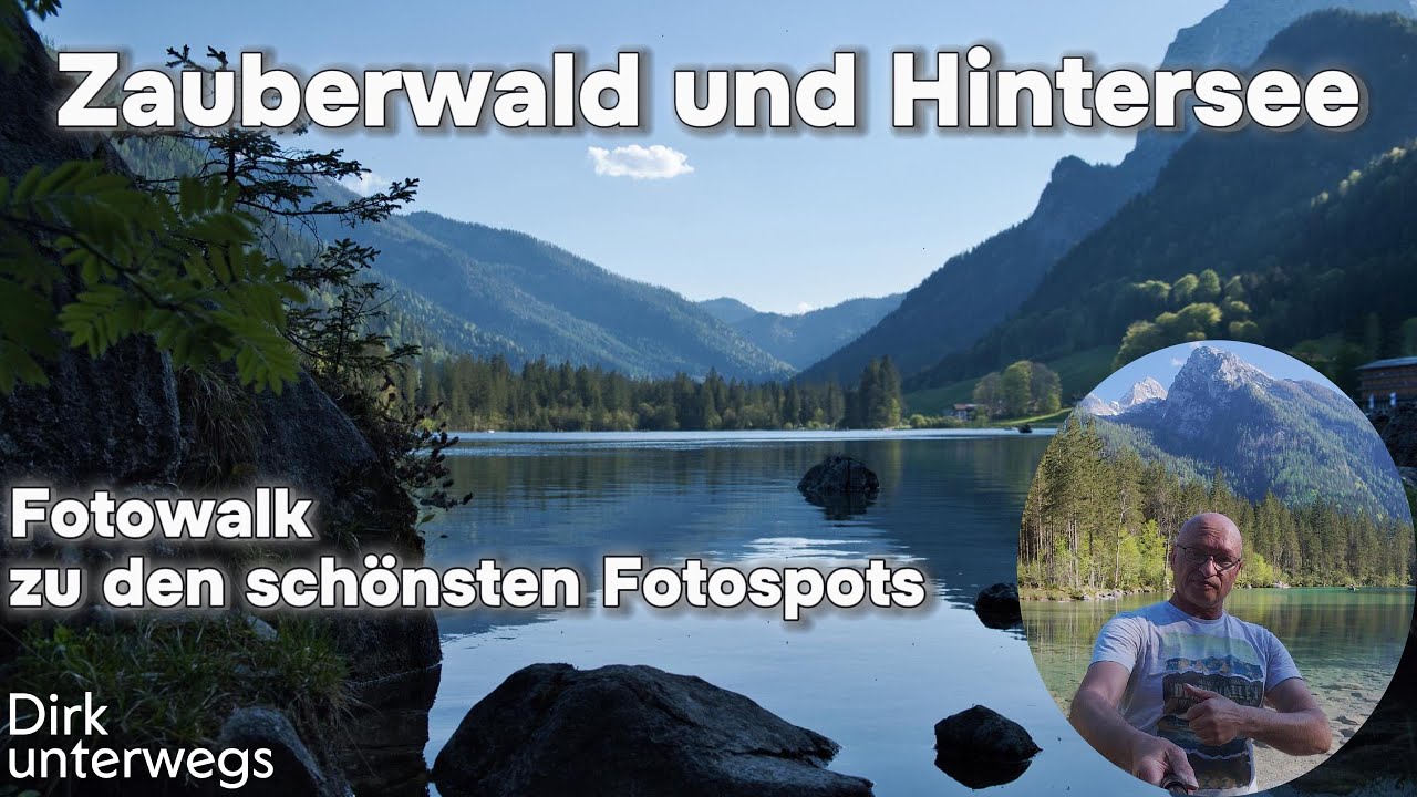 Fotowalk zu den schönsten Fotospots im Zauberwald und Hintersee im Berchtesgadener Land