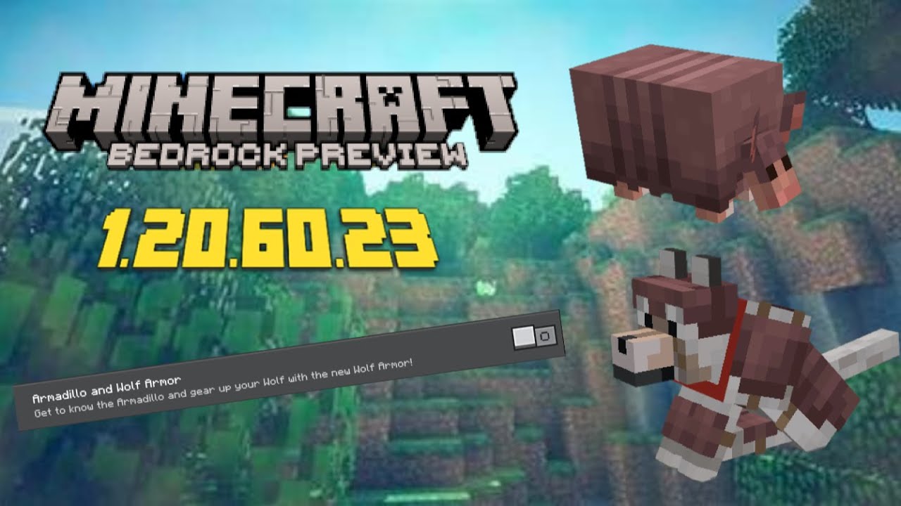 Minecraft Preview 1.20.60.23