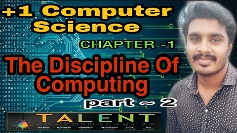 +1  Computer Science chapter 1 The Discipline of Computing part 2