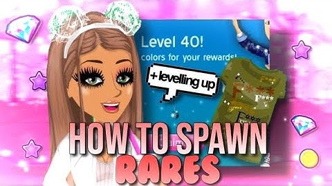 HOW TO SPAWN RARES *EASY WAY* + LEVEL 40!!