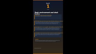 Bash environment and shell basics in Bash security, with Linux-first evidence and strict #Shorts