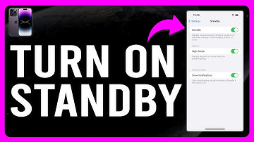 How To Turn On Standby iPhone (How To Setup And Enable Standby Mode On iPhone)