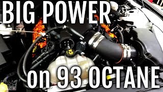 BIG POWER on 93 Octane! 2015 Whipple Powered Mustang GT