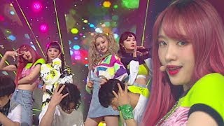 "EXCITING" EXID (this is the X-id) - LADY (tomorrow) @ popular Inkigayo 20180422