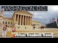 Washington DC Virtual Walk and Tour - USA Capitol City - The National Mall & Museums - City Walks 4K