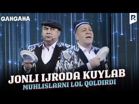 Qahqaha - Jonli ijroda kuylab muhlislarni lol qoldirdi