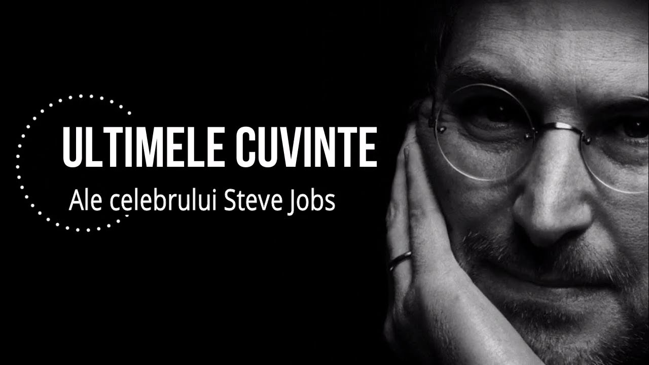 STEVE JOBS Trebuie să fie ceva mai important de atât STEVE JOBS Trebuie să fie ceva mai important de atât
