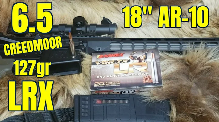 6.5 Creedmoor 18" Aero Precision 127gr Barnes LRX Review