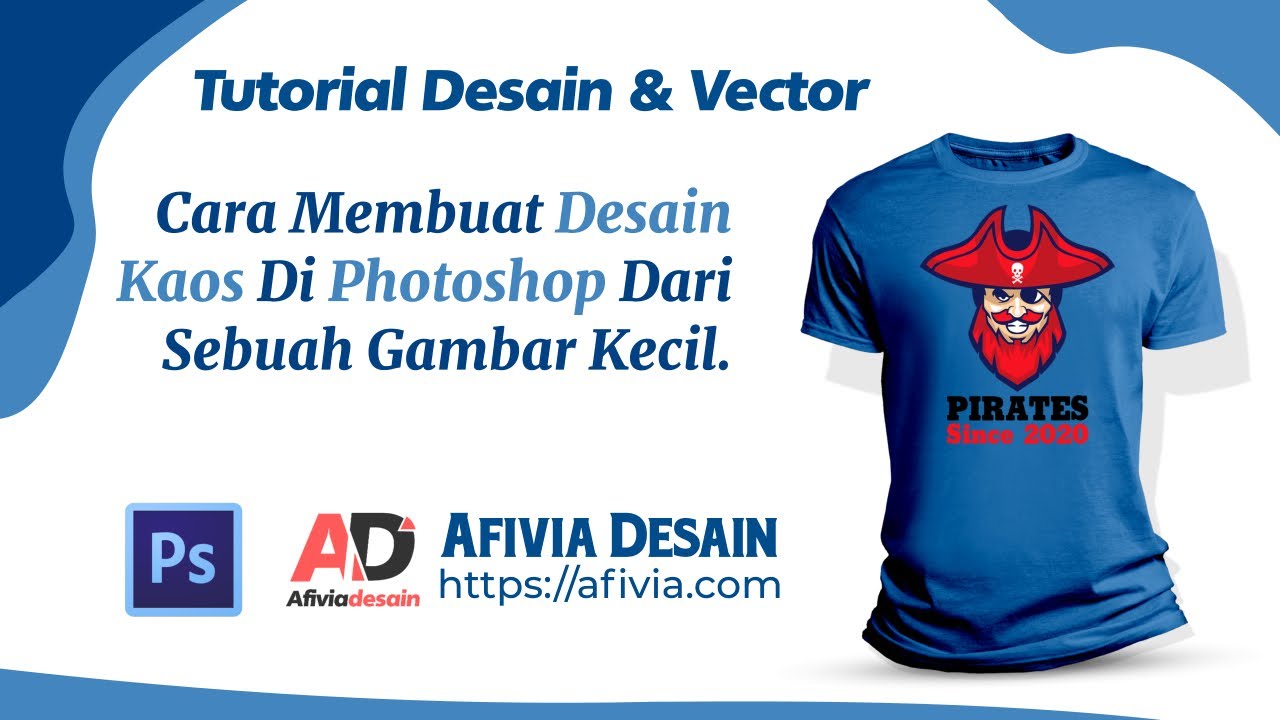  Cara  Buat  Desain  Kaos Di  Photoshop  Vector Siap Printing 