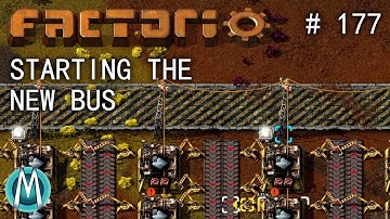 [Factorio 1.1 4K] Angel/Bobs Ep 177: Starting The New Bus