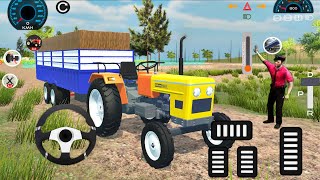 Real Tractor Games 2026 - HMT 4x4 Cargo Transport Tractor Driving Games - Android GamePlay screenshot 3