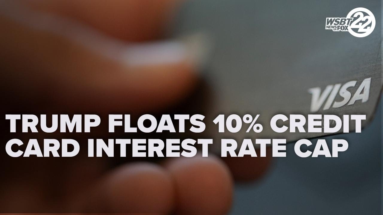 Trump floats 10% credit card interest rate cap as credit card debt hits record high