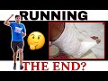 No Running for a While… 🤔 #runnerslife #nevergiveup 