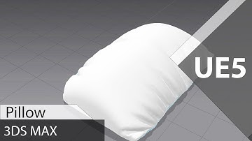 Creating Pillow 3ds max - Marvelous designer tutorial