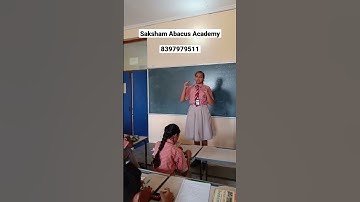 Abacus Video | Saksham Abacus Academy #abacus #education #maths #creativity #visualisation #skills