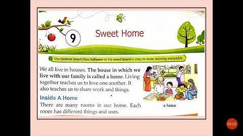 Lesson-9 SWEET HOME