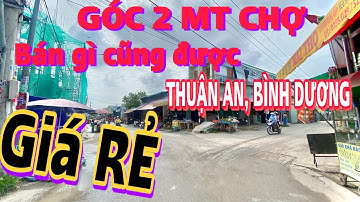 Ngộp, Góc 2 mt cần bán gấp ở Tp Thuận An Bình Dương, vị trí buôn bán gì cũng được nở hậu, 168m2.