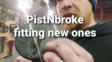 land rover series project (numb nuts) fitting new pistons