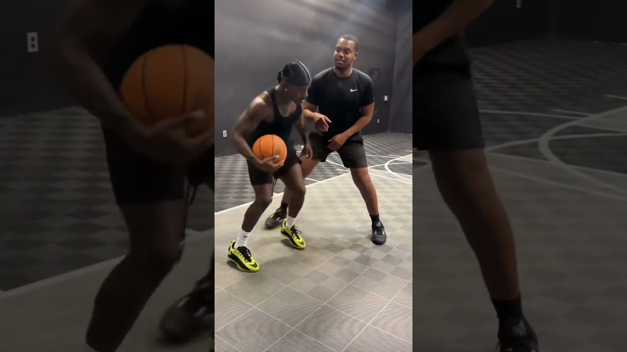 DaBaby Shows His New Jump Shot Packages In Pick Up Basketball Game 