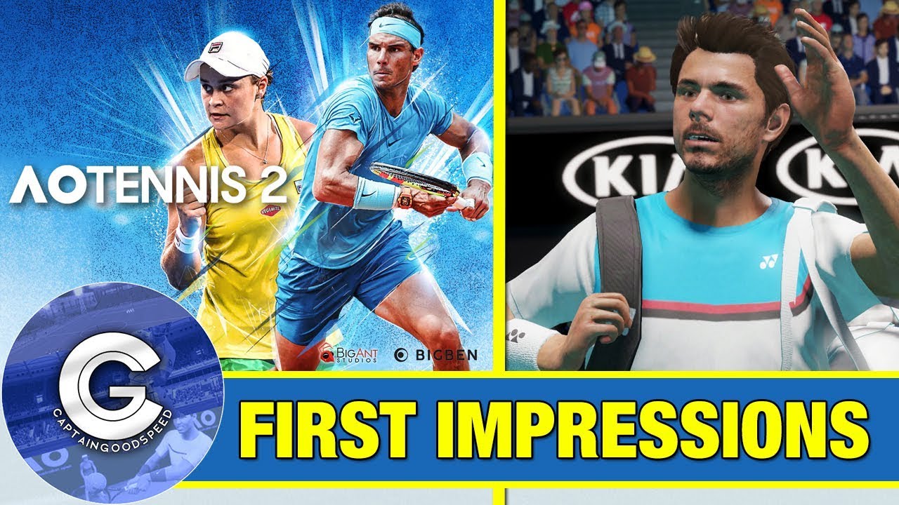 AO TENNIS 2 IS HERE! | AO Tennis 2 (PS4/XBOX ONE) | First Look & Review of AO  Tennis 2 - YouTube