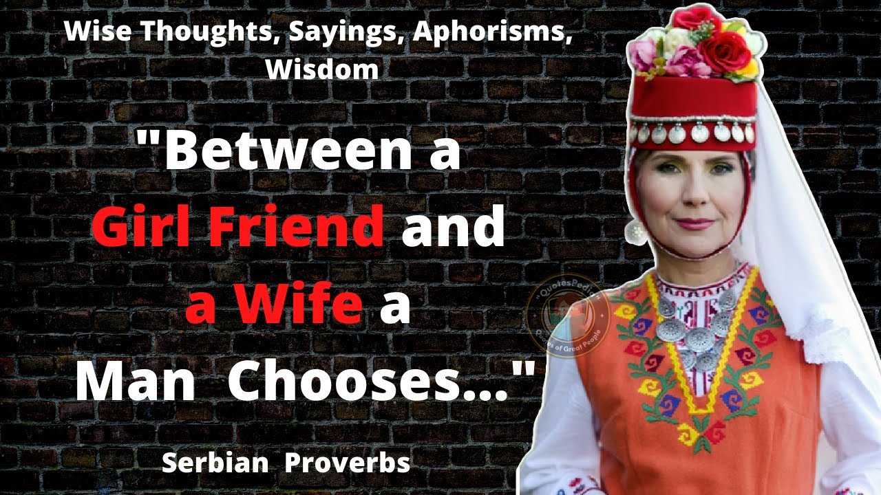 Wise Serbian Proverbs And Sayings Quotes Aphorisms Wise Wise Serbian Proverbs And Sayings Quotes Aphorisms Wise