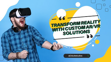 Transform Reality with Custom AR/VR Solutions | 2 Dude Studios