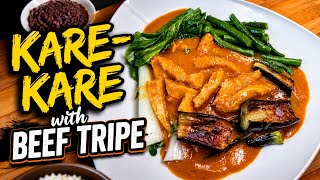 Filipino Kare-Kare with Beef Tripe Recipe | Creamy Peanut Sauce & Tender Tuwalya