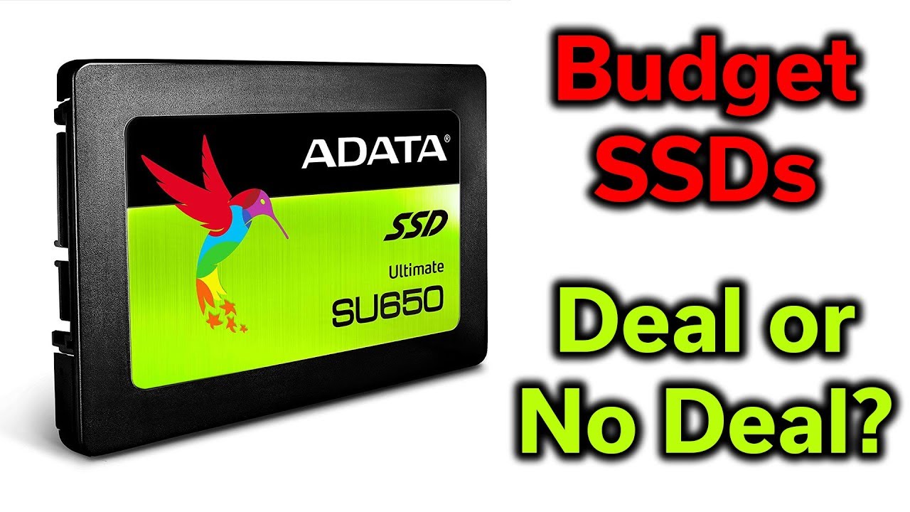 ADATA SU650 - 480GB - $65 / Deal or No Deal? - YouTube