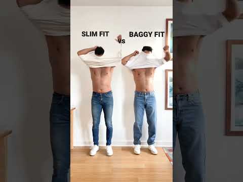 Slim Fit vs Baggy Fit. Which one is your style? #fashion #streetstyle