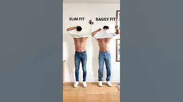 Slim Fit Vs Baggy Fit Which One Is Your Style Fashion Streetstyle 