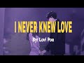I Never Knew Love Lovi Poe Lyrics mp3