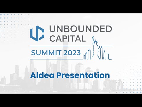 Unbounded Summit 2023: Aldea Presentation with Brenton Gunning