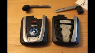 BMW i3 / i8  Keyfob How to replace key buttons (take a part)