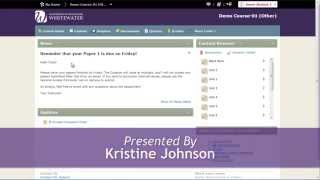Desire2Learn v10.3 Student Discussions