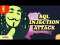 SQL INJECTION ATTACK | HACKING TUTORIALS | SQLMAP