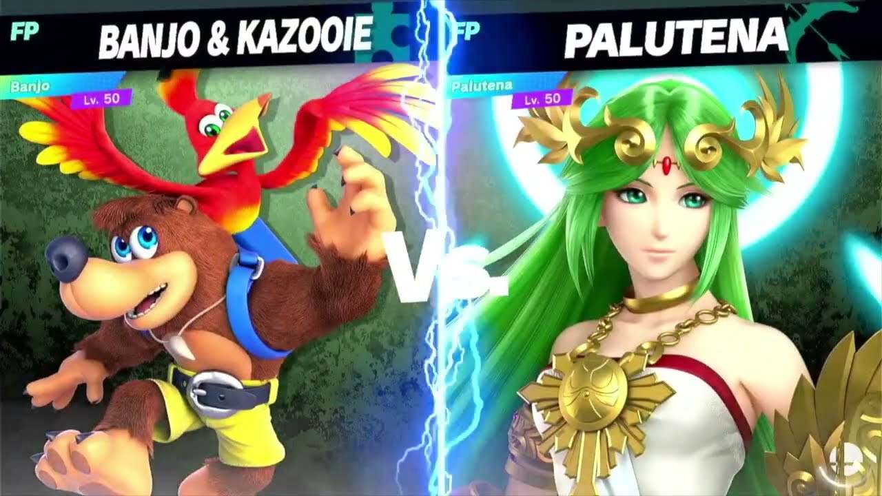 Super Smash Bros Ultimate Amiibo Fights 6pm Poll Banjo vs Palutena